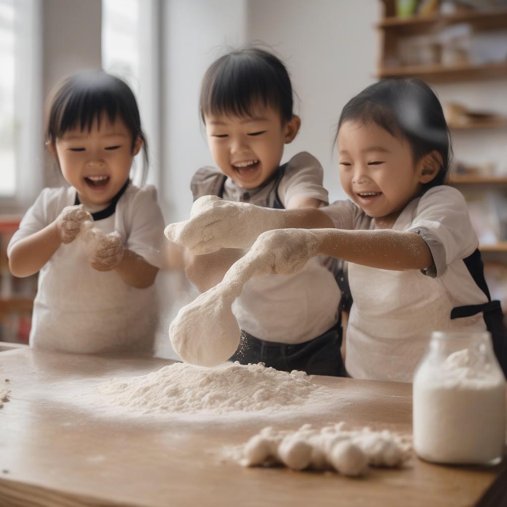 WORKSHOP 07/12: CHƠI CÙNG BỘT MÌ THEO CÁCH CỦA CON